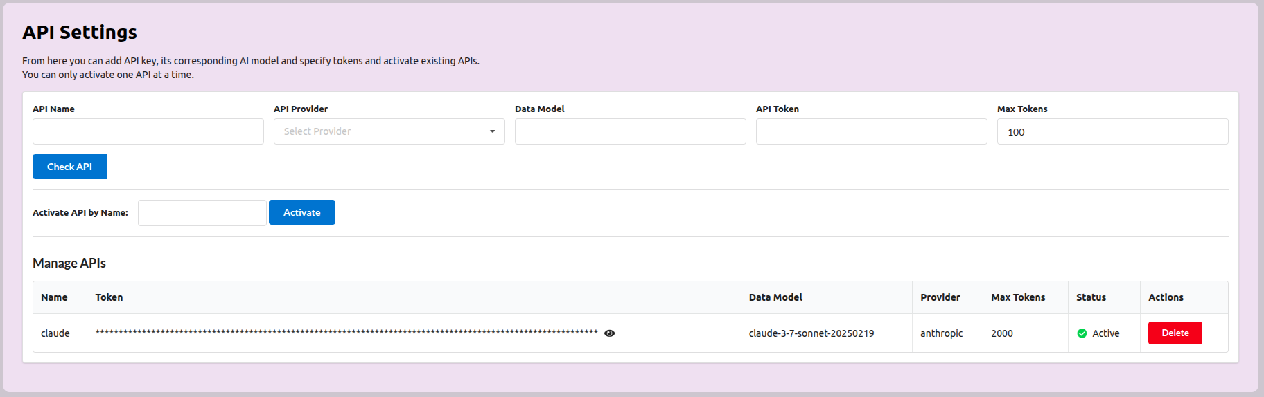 Manage API UI from Zerodayf